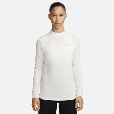 Nike Swift Women s Dri FIT Mock Neck Long Sleeve Running Top